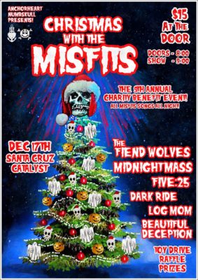 CHRISTMAS WITH THE MISFITS – 9TH ANNUAL CHARITY BENEFIT