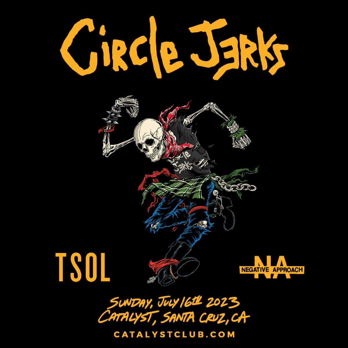 Circle Jerks (stylized as Ciʀcle JƎʀᴋs) are an American hardcore punk band, formed in 1979 in Los Angeles, California. The group was founded by former Black Flag vocalist Keith Morris and Redd Kross guitarist Greg Hetson. To date, Circle Jerks have released six studio albums, one compilation, a live album and a live DVD. Their debut album, Group Sex (1980), is considered a landmark of the hardcore genre. The band has broken up and re-formed several times, sometimes with different bassists and/or drummers. They disbanded for the first time after the release of their fifth album VI (1987), allowing Hetson to focus on Bad Religion (where he had been a member from 1984 to 2013) full-time. The Circle Jerks first reunited in 1994 and released their sixth and last studio album to date, Oddities, Abnormalities and Curiosities, the following year before separating for the second time. The band reunited for the second time in 2001 and spent the next ten years performing live periodically; this reunion lasted for only one new song, "I'm Gonna Live", which was released on their MySpace profile in 2007. Tensions among its members and failed attempts to record the follow-up to Oddities, Abnormalities and Curiosities resulted in the Circle Jerks breaking up yet again in 2011. However, the band announced in November 2019 that they will reunite in 2020 to celebrate the 40th anniversary of Group Sex with live shows. Many groups and artists have cited Circle Jerks as an influence, including Flea, Anti-Flag, Dropkick Murphys, the Offspring and Pennywise.