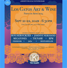 Los Gatos Art & Wine, Fiesta 2024