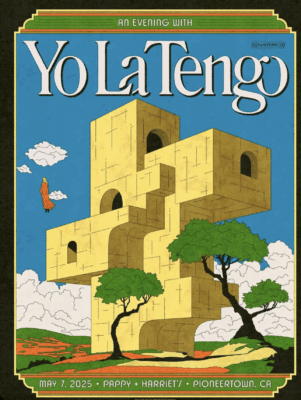 YO LA TENGO May 7, 2025 Outdoor Stage Pappy + Harriet’s Pioneertown Tickets folkYEAH.com