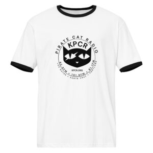 KPCR Pirate Cat Radio Ringer T-Shirt